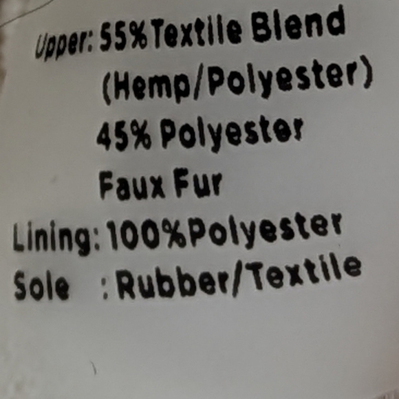 Toms Bota cream faux Sherpa fur lace up shoe 9 - Picture 9 of 9